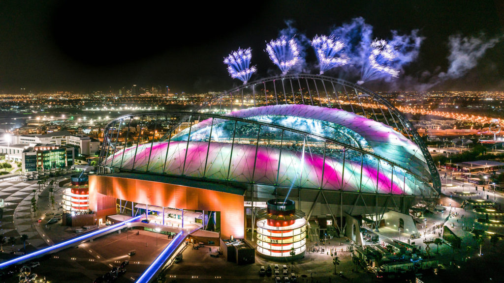 Estádio da final da Copa do Mundo do Catar construído por empresa chinesa